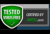 100% Clean certified soft32.com